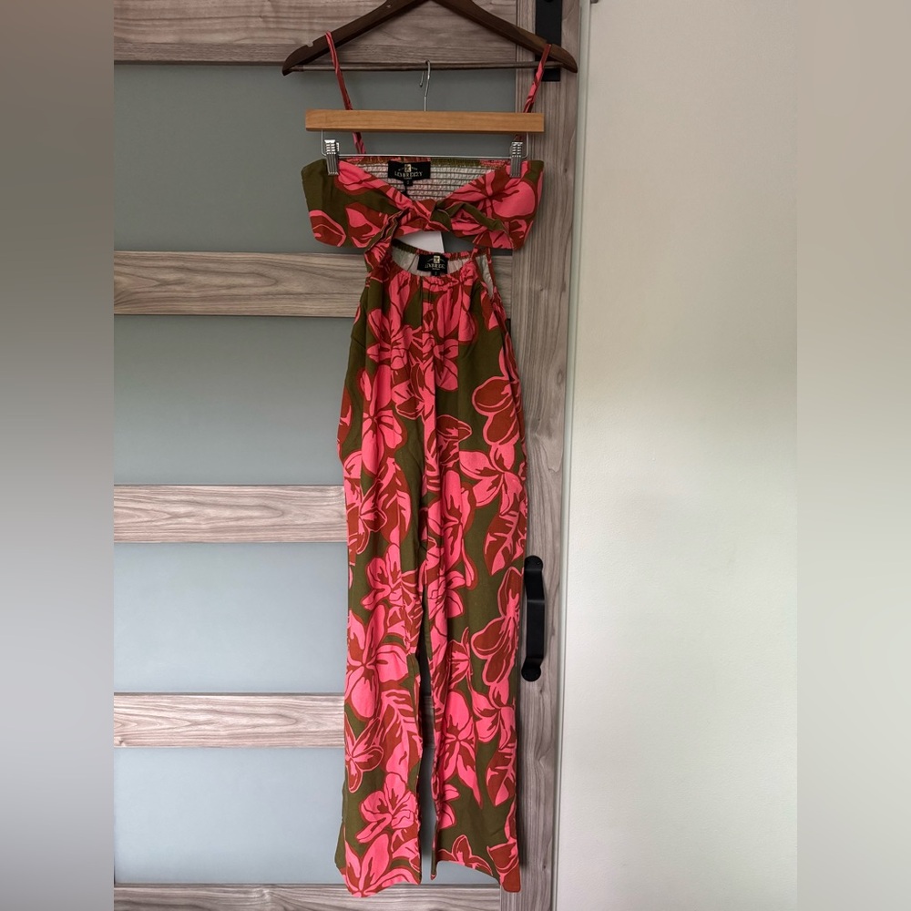 Lexbreezy Keila Two Piece Jumpsuit in Pua Melia